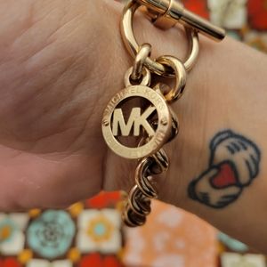 Michael Kors rose gold bracelet